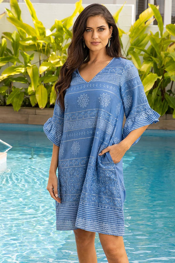 Alfie Dress Ocean